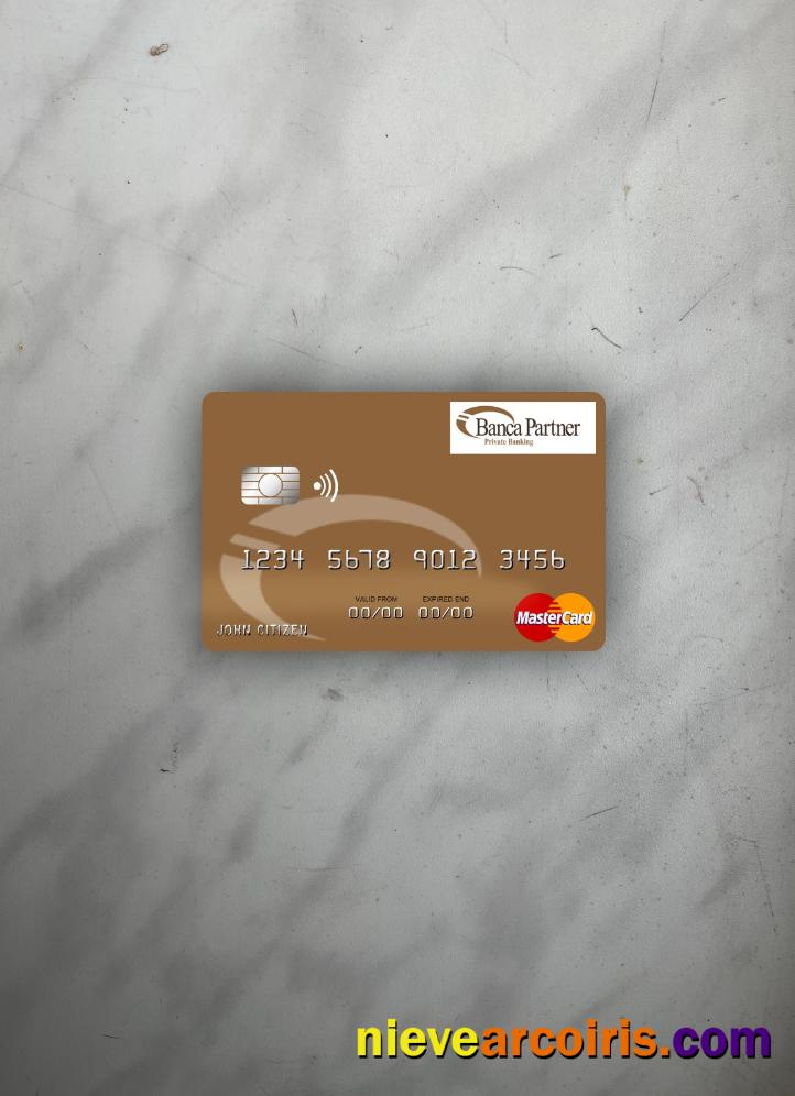 San Marino Banca Partner mastercard photolook